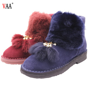 visón fuera barato Suede vino color señoras <span class=keywords><strong>Sorel</strong></span> <span class=keywords><strong>nieve</strong></span> <span class=keywords><strong>botas</strong></span> zapatos, mujeres invierno <span class=keywords><strong>nieve</strong></span> <span class=keywords><strong>botas</strong></span> - Product Image 4