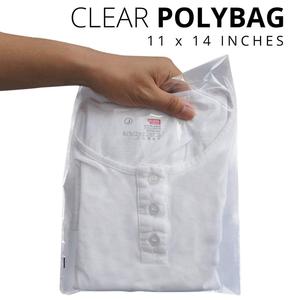 clear Poly <strong>Bag</strong> with Suffocation Warning - 6x9, 8x10, 9x12, 11x14 - Self Adhesive Seal - Product Image 6