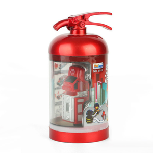 Camions jouets télécommandés HOSHI pour enfants, modèle miniature 1:58, <span class=keywords><strong>camion</strong></span> de pompiers en métal moulé sous pression avec télécommande, <span class=keywords><strong>camion</strong></span>-citerne à eau, camions de pompiers - Product Image 2