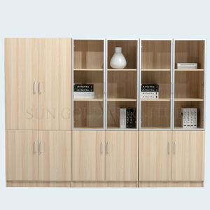 Armoire de bureau en <span class=keywords><strong>bois</strong></span>, classeur en <span class=keywords><strong>bois</strong></span>, étagère à livres, prix (SZ-FCB338) - Product Image 6