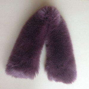 Venta al por mayor precio barato buena calidad de piel sintética ajuste corto ropa cuello - Product Image 6