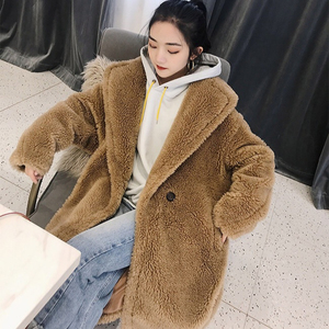 Xitufonction — manteau de cisaillement, grande taille, en fourrure, pour femme - Product Image 4
