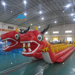 Pazzo Giochi di Sport D'acqua Drago Gonfiabile Banana Boat Per Intrattenimenti Acqua Attrezzature da Gioco - Product Image 3