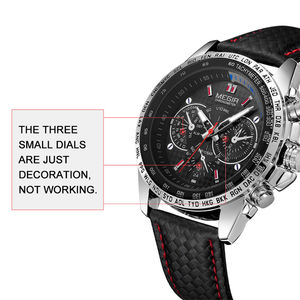 Haute qualité <span class=keywords><strong>megir</strong></span> <span class=keywords><strong>1010</strong></span> montre de sport Top marque mode montre à Quartz hommes mode décontracté lumineux étanche horloge - Product Image 4