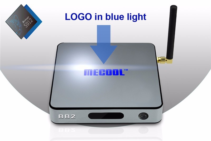 Nouvelle Arrivée android 6.0 guimauve tv box Amlogic S912 Octa Core TV Box BB2 Mecool 2 GB 16 GB avec Date kodi 17.0