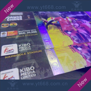 Entradas de papel térmico antifalsificación personalizadas para puerta/Concierto/descuento elegante impreso/orientación/Cartón para carteles - Product Image 5