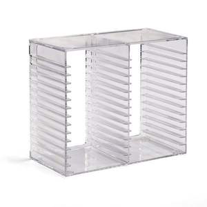 Custom Clear Perspex <b>Book</b> & CD Storage Acrylic File Paper Holder Cases for Display - Product Image 2