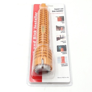 Outil multifonction de <span class=keywords><strong>plomberie</strong></span> à tête unique, robinet et clé d'installation d'évier pour robinet d'évier de cuvette de toilette - Product Image 2