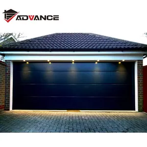 Automatic Garage Door with Insulated PU Foam Panel Safety and Security