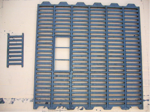 Suelo de listón de hierro fundido para cerdito, balsa de cerdo de alta calidad - Product Image 4