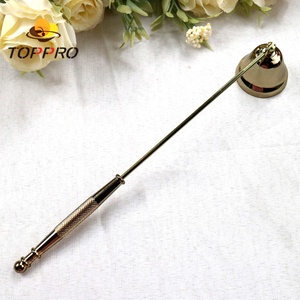 C014 color oro di alta qualità in acciaio inox stoppino forbice senza fumo candela Snuffer Snuffer vendita calda fragranza accessori - Product Image 5