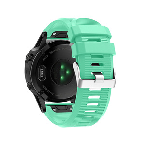 Tschick-Correa de silicona suave para reloj inteligente, repuesto para <span class=keywords><strong>Garmin</strong></span> Fenix <span class=keywords><strong>3</strong></span>/Fenix <span class=keywords><strong>3</strong></span> HR/Fenix 5X/5X Plus/D2 Delta PX/descendente Mk1 - Product Image 3