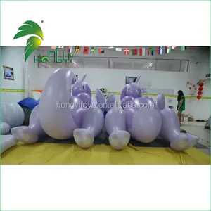 Hongyi Animal Toys Inflatable Laying Dragon with UV printing