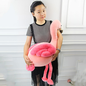 LK fenicottero <span class=keywords><strong>peluche</strong></span> <span class=keywords><strong>peluche</strong></span> rosa giocattolo di <span class=keywords><strong>peluche</strong></span> produttore per artiglio macchina - Product Image 3