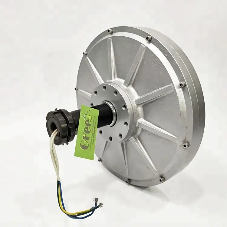 5KW Baixo rpm alternador gerador de turbina eólica de eixo vertical