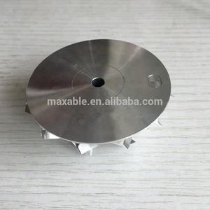 Rueda de Compresor <span class=keywords><strong>K24</strong></span> 42.37/60.50mm 6+6 Aspas 5324-123-2007 Turbo Fresado/aluminio 2618/billet para 911 GT2 (996), 911 Turbo S (996) - Product Image 3
