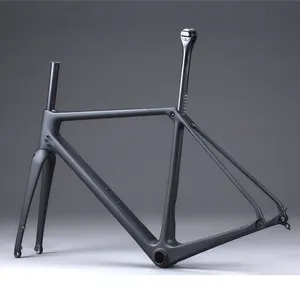 Full carbon rennrad disc bremse 700c ausdauer straße fahrrad rahmen