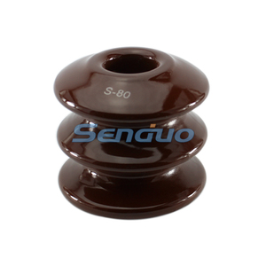 Isolateur électrique en porcelaine basse tension ED-2C S80 - Product Image 1