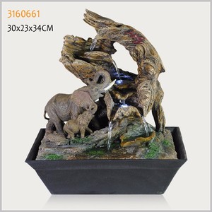 Fuentes de agua de Polyresin elefante - Product Image 2