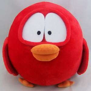 Brinquedo de pato de pelúcia colorido, brinquedo com olhos grandes, pato de pelúcia redonda para venda - Product Image 2