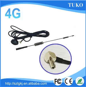 <span class=keywords><strong>Antena</strong></span> Externa Portátil Omni de Alta Calidad, Dipolo <span class=keywords><strong>4G</strong></span> de 12dbi con Imán y Resorte, 700-2700MHz, <span class=keywords><strong>Cable</strong></span> Coaxial RG174 de 75ohm - Product Image 5