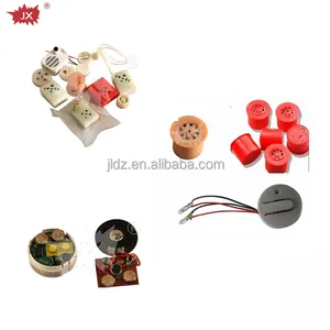 Modules de boutons vocaux avec alimentation par batterie AA/boîtier d'enregistrement vocal pour poupées en peluche