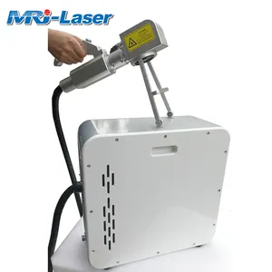 Máquina de sistema de limpieza láser de molde de mano, eliminación de polvo y aceite de óxido