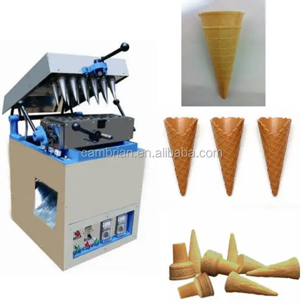 Di alta precisione stampo diverso ice cream cone maker cono gelato che fa la macchina