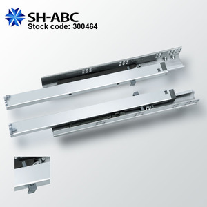 SH-ABC Mềm Đóng Kín Undermount Mở Rộng Đầy Đủ 35kgs Nhà Bếp Phòng Tắm Đồ Nội Thất Ngăn Kéo Tủ Trượt Với Vít N3F2 - Product Image 2