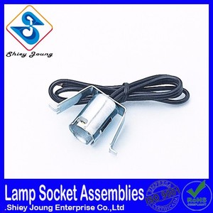 Support de lampe 2 broches fil harnais - Product Image 1