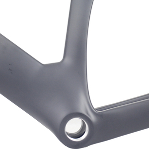 Cadre de vélo de piste en fibre de carbone à pignon fixe, nouveau design, avec garantie de 2 ans - Product Image 5