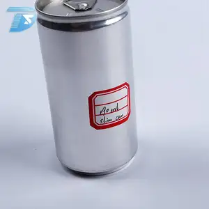 150 ml 190 ml slim cans of empty juice beverage thin can round with caps