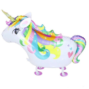 Palloncino a Forma di <span class=keywords><strong>Unicorno</strong></span> Camminante - Product Image 1