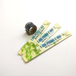 Reflective Pvc Slap Bracelet/slap <strong>Wristband</strong>/snap <strong>Wristband</strong> - Product Image 6