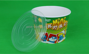 Vente en gros de seaux en papier de 85 OZ, 130 OZ, 150 OZ, 170 OZ pour poulet frit chaud et ailes de poulet frites - Product Image 5