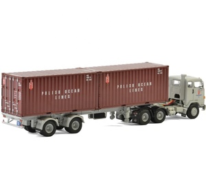 Commercio all'ingrosso pressofuso in lega rimorchio del camion modello in <span class=keywords><strong>scala</strong></span> <span class=keywords><strong>1</strong></span> <span class=keywords><strong>64</strong></span> per promototional regalo - Product Image 6