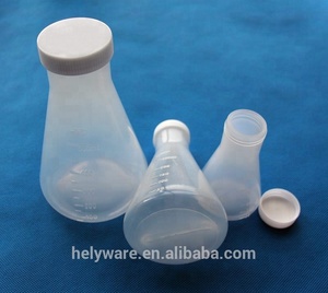100 250 500Ml Dùng Trong Phòng Thí Nghiệm Bình Nhựa Hình Tam Giác Bình Hình Nón Erlenmeyer Có Nắp Vặn - Product Image 3
