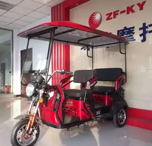 China preço barato 110cc 3 roda desabled gasolina idoso mobilidade scooter gás motorizado adulto carga triciclo motocicleta