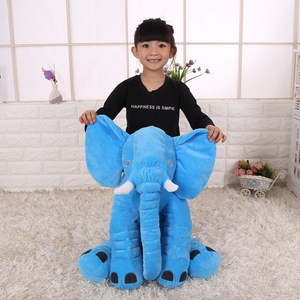 Éléphant Bébé En Peluche Jouet Pour Les Enfants Berceau Pliable Enfants Poupées Siège Coussin Bébés Photographie Props - Product Image 4