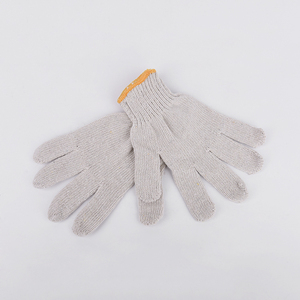 Fabricant direct gant de sécurité en coton blanc naturel guantes guanti calibre 7 calibre 10 <span class=keywords><strong>machiniste</strong></span> travaillant dans l'industrie luvas en gros - Product Image 2