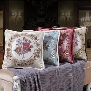 Jacquard तकिया घर सजावट के लिए शामिल किया गया, 2019 नवीनतम डिजाइन मोरक्को शैली हस्तनिर्मित सोफे कुर्सी Pillowcase