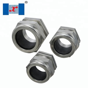 SS304 SS316 paslanmaz çelik su geçirmez metrik diş <span class=keywords><strong>metal</strong></span> kablo rakoru M20