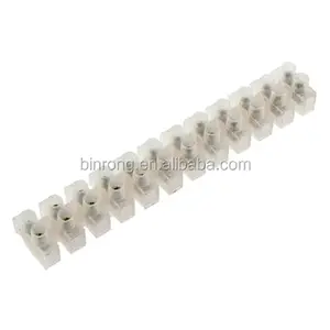 6a draadconnector 12 way plastic barrière klemmenblok elektrische connector strip