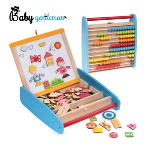 Papan Gambar Kayu Kuda-kuda Sisi Ganda Pendidikan Kualitas Tinggi untuk Anak-anak Z12128B - Product Image 6