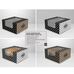 Factory Price White Matte Premium Auto-Popup Bread Packaging Paper <strong>Bakery</strong> <strong>Boxes</strong> - Product Image 4