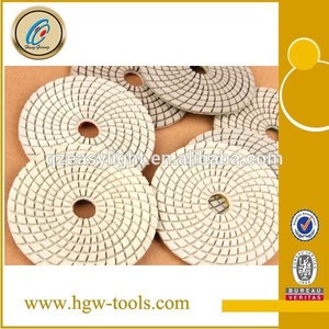 de diamante borde esmerilado y pulido de esteras de coches para amoladora de ángulo - Product Image 1