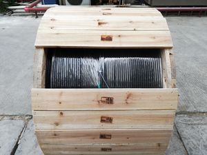 Ngoài trời FTTH 2-core Bow-Loại thả bọc thép sợi cáp quang với 12 lõi PSP thép Băng bọc thép Cáp - Product Image 6