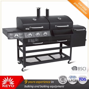 Gas Than <span class=keywords><strong>Combo</strong></span> Kết Hợp <span class=keywords><strong>Hybird</strong></span> BBQ Khu Lò Nướng Bbq với burner Hồng Ngoại cho Ngoài Trời Bếp Nấu Ăn Thiết Bị - Product Image 2