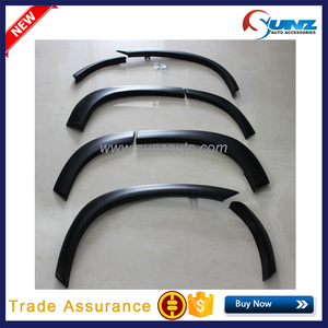 YCSUNZ การบีบอัดสีดำ Fender flare สำหรับ Pajero <span class=keywords><strong>2015</strong></span> OME ออกแบบ Fender flare สำหรับ Pajero 2016 - Product Image 3