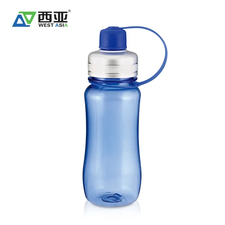 China preço de fábrica distribuidor portátil correndo esportes tampa de alumínio garrafa de água de plástico 500 ml